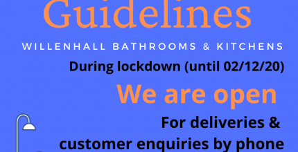 England's Second Lockdown - a message for our customers